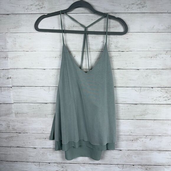 Buckle Sage Green Flowy Tank - Picture 1 of 3